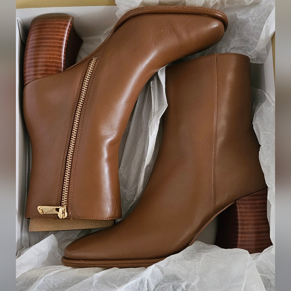 Michael Kors Brown Leather Heels